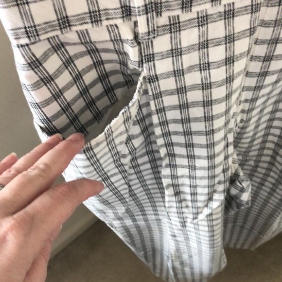 Vintage 80s high waist pants with side buttons - Picture 5 of 10